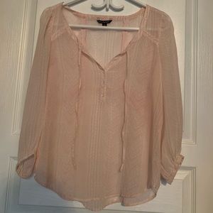 American Eagle Pink Long Sleeve